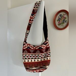 Boho Tribal Crossbody Sling Bag